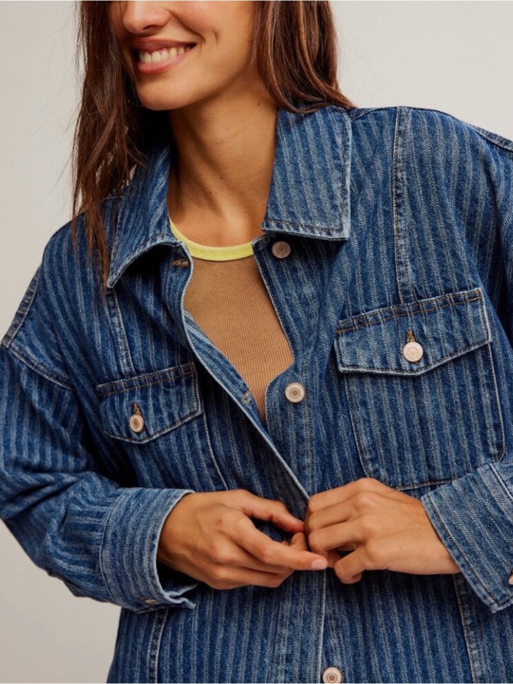 Free People We The Free Dunes Shirt Jacket - Picture 4 of 8